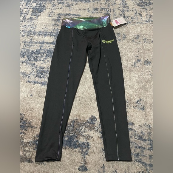 Girls justice leggings size large 12/14 - Picture 1 of 1